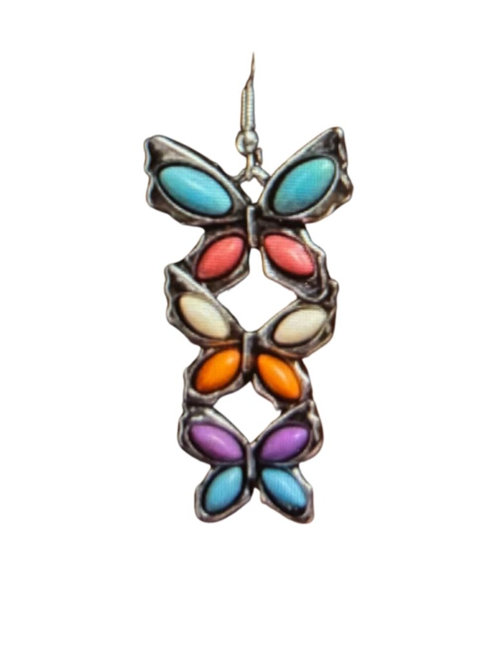 Paparazzi “Fluttering Fantasy” Multi Dangle Earrings